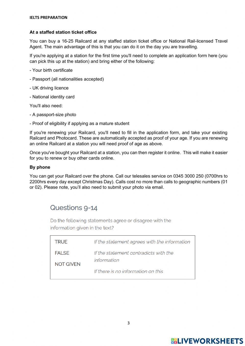 Listening Practice Ielts With Answers