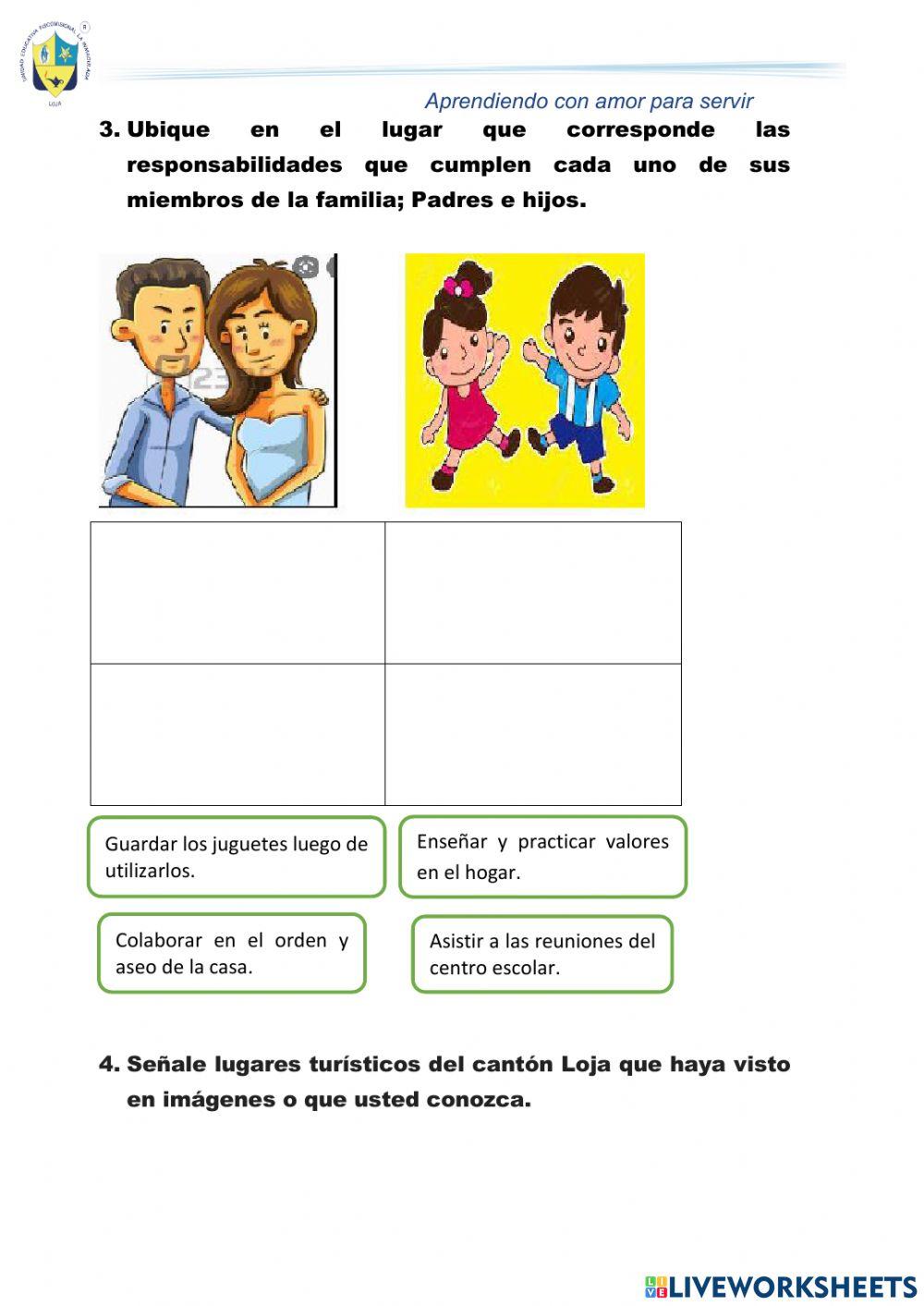 Evaluación Estudios Sociales