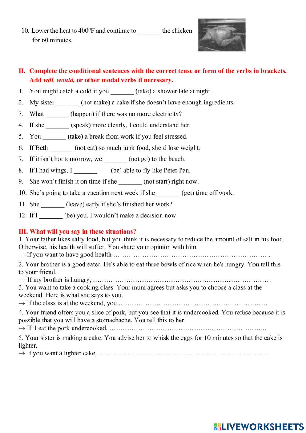 E9 - U7 - conditional sentence with modal verbs