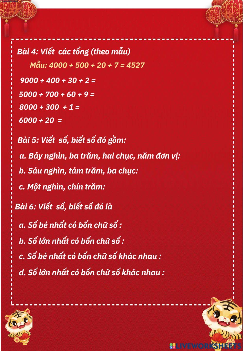 Ôn tập cuối tuần 19