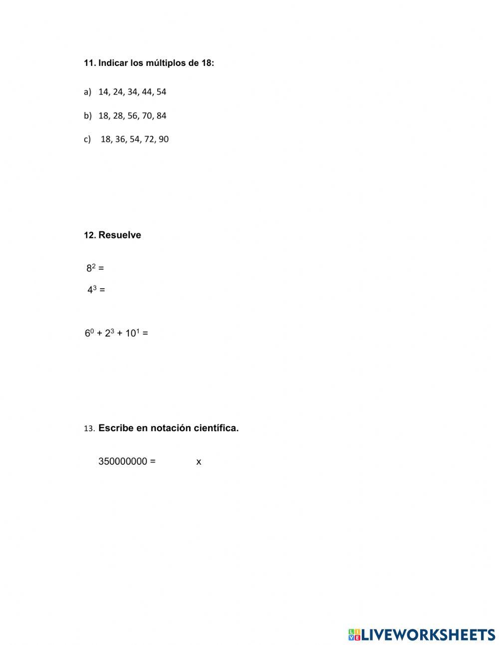 Examen NEE I quimestre 6to