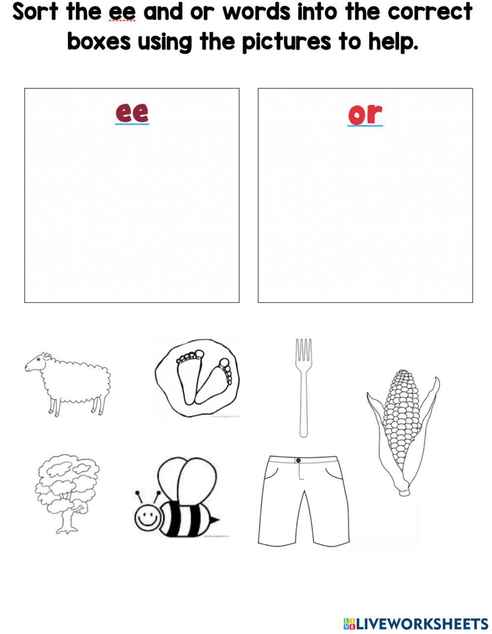 Sort ee and or pictures