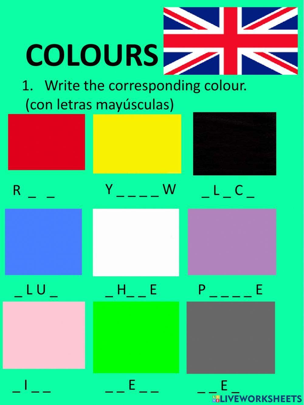 Colours Colours