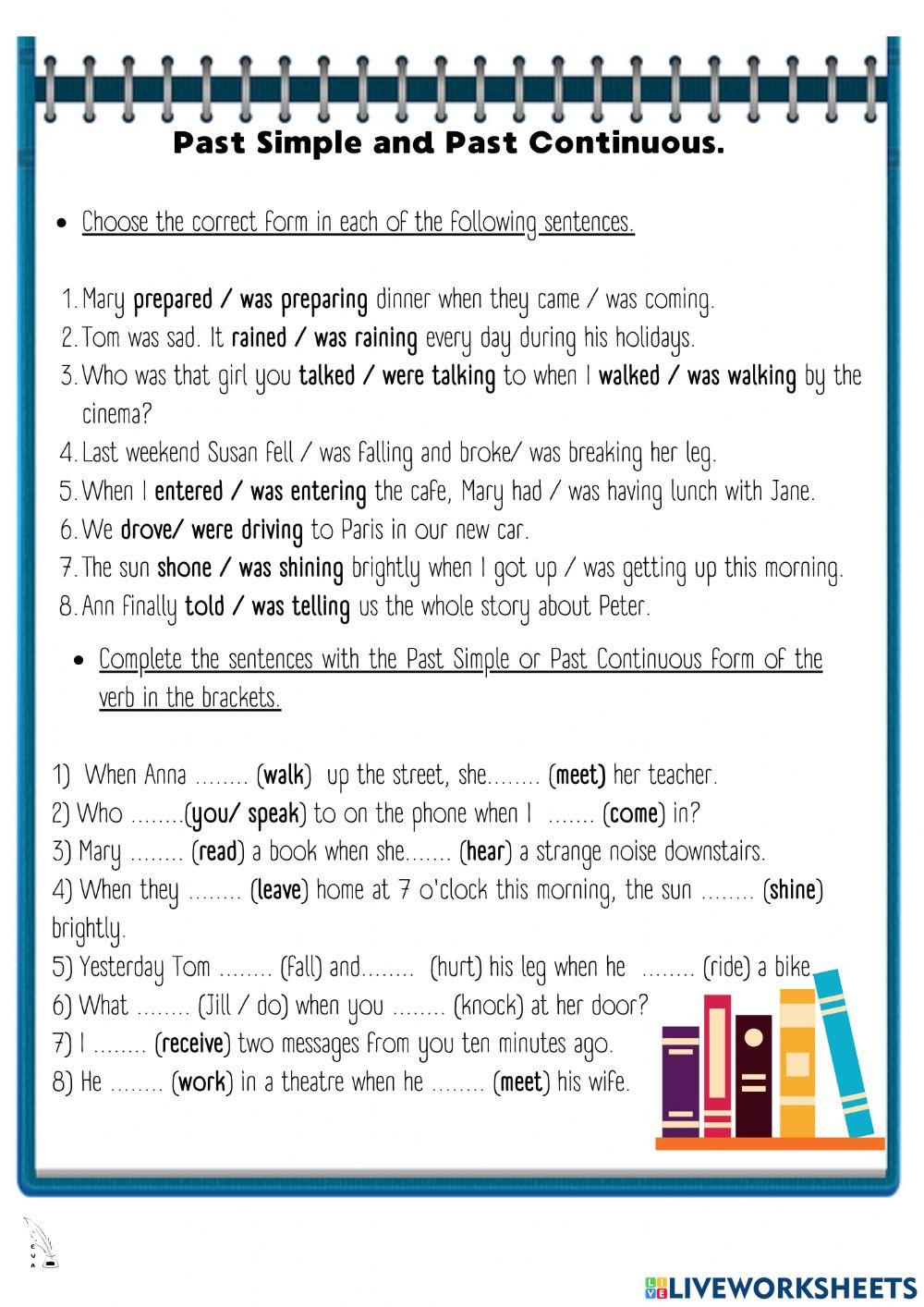 Past Simple and Past Continuous