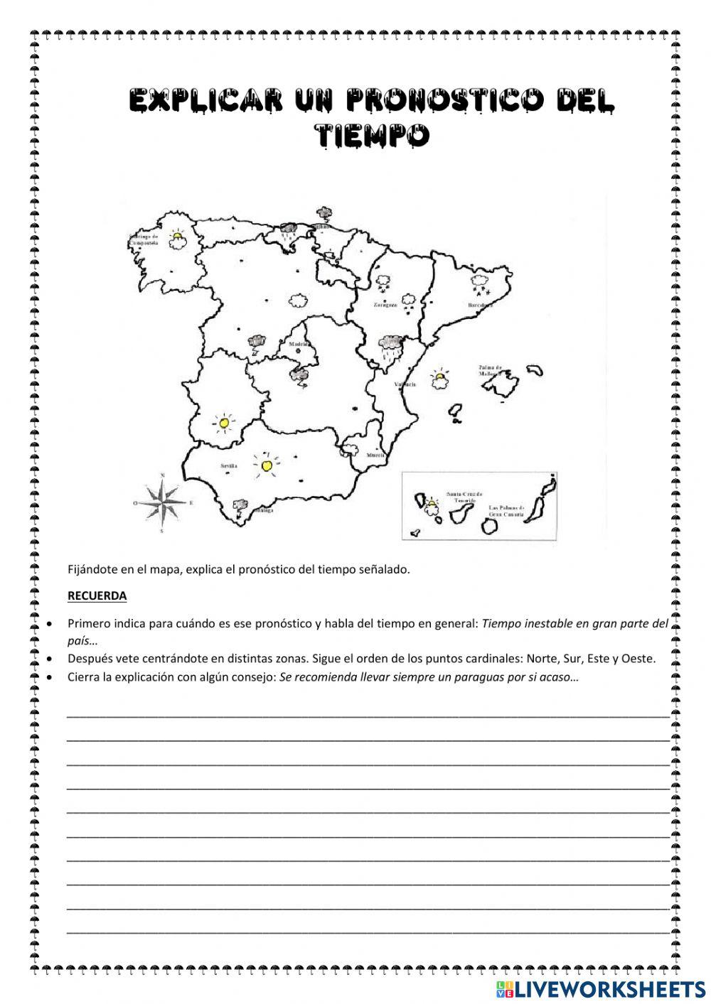 Pronóstico del tiempo