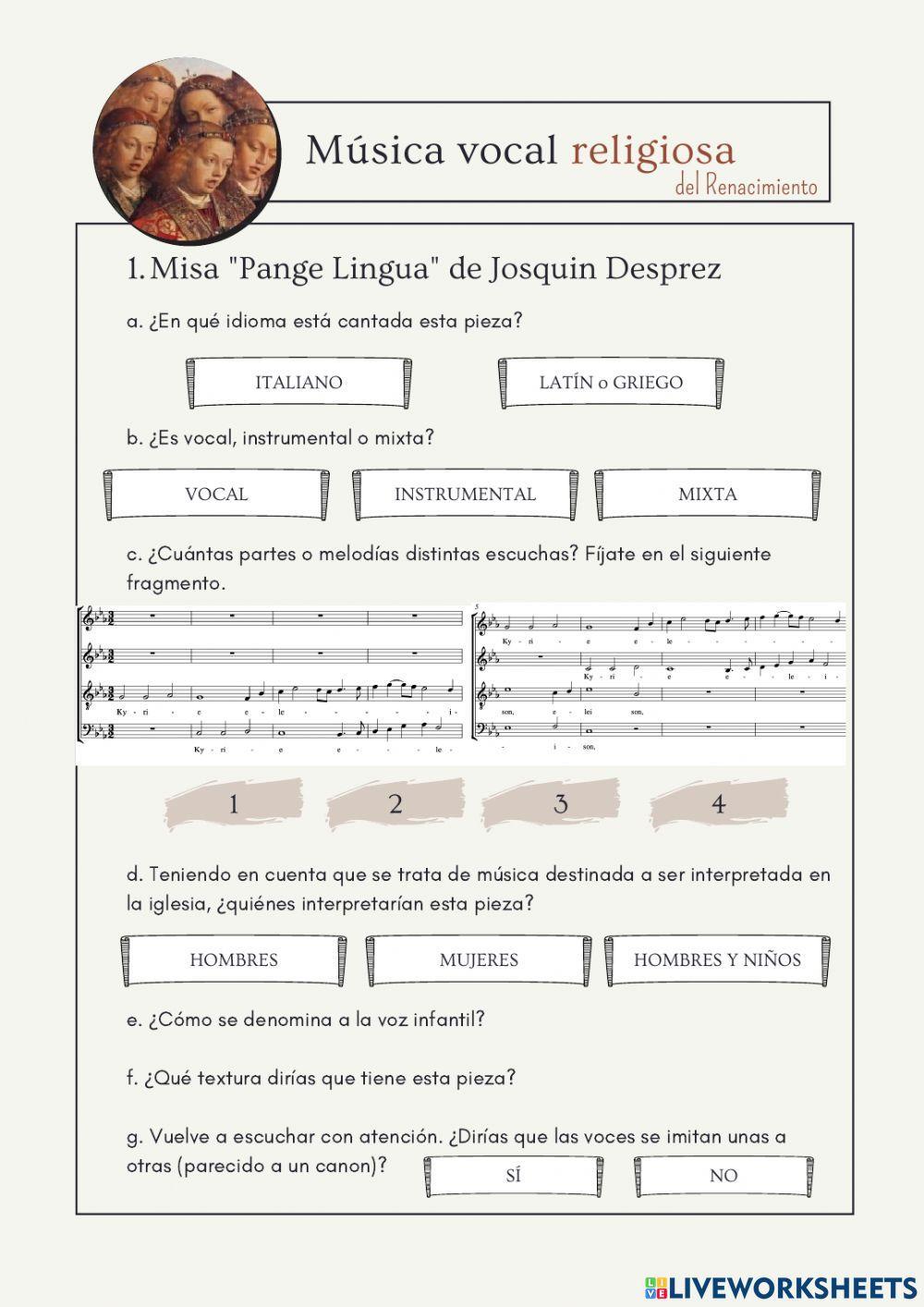 Música vocal religiosa (Renacimiento)