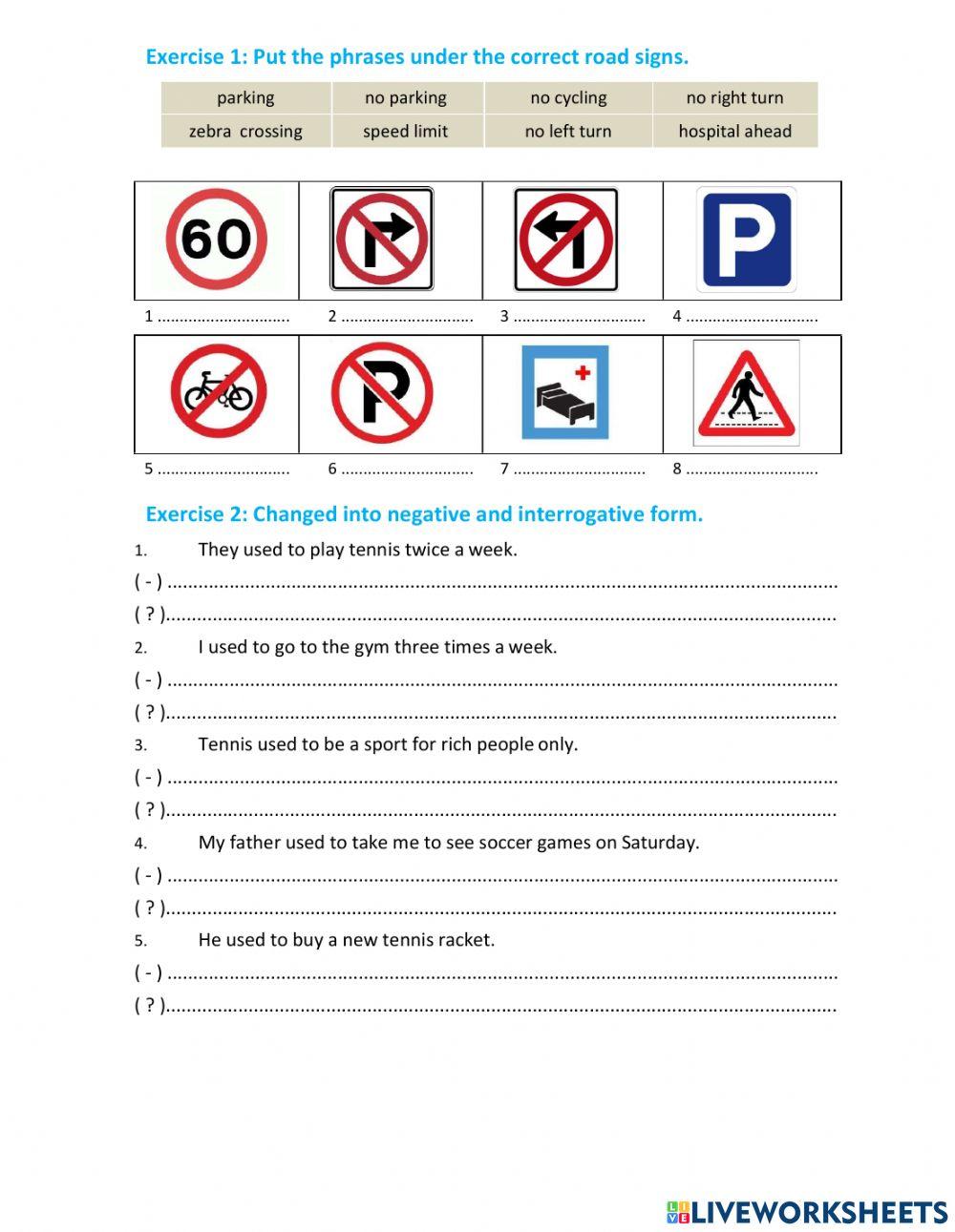 Grade 7 - unit 7 traffic