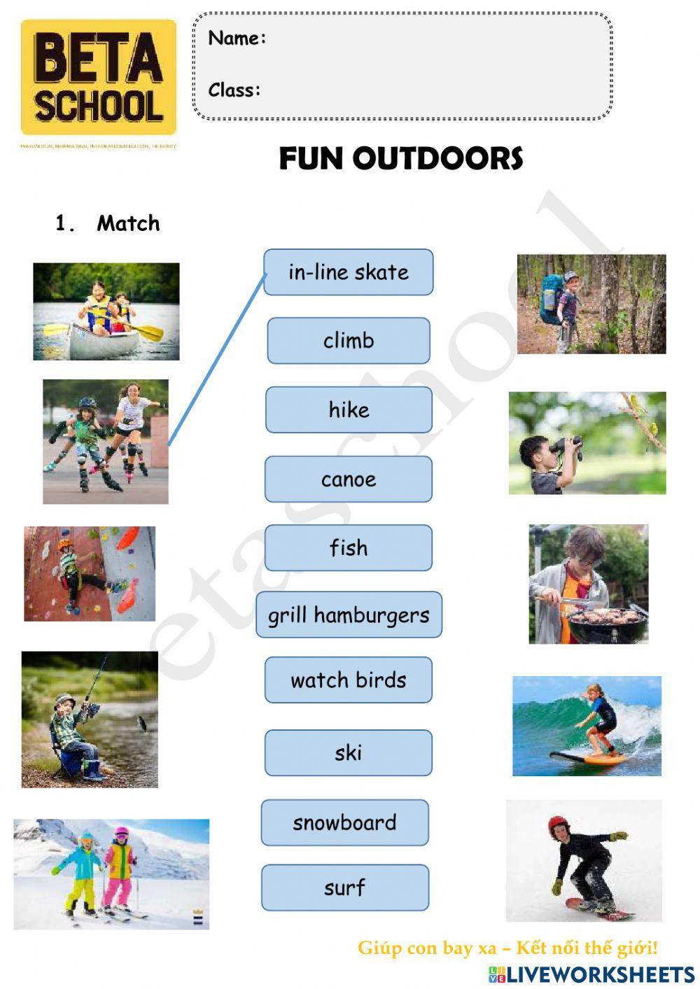 Topic Fun Outdoors