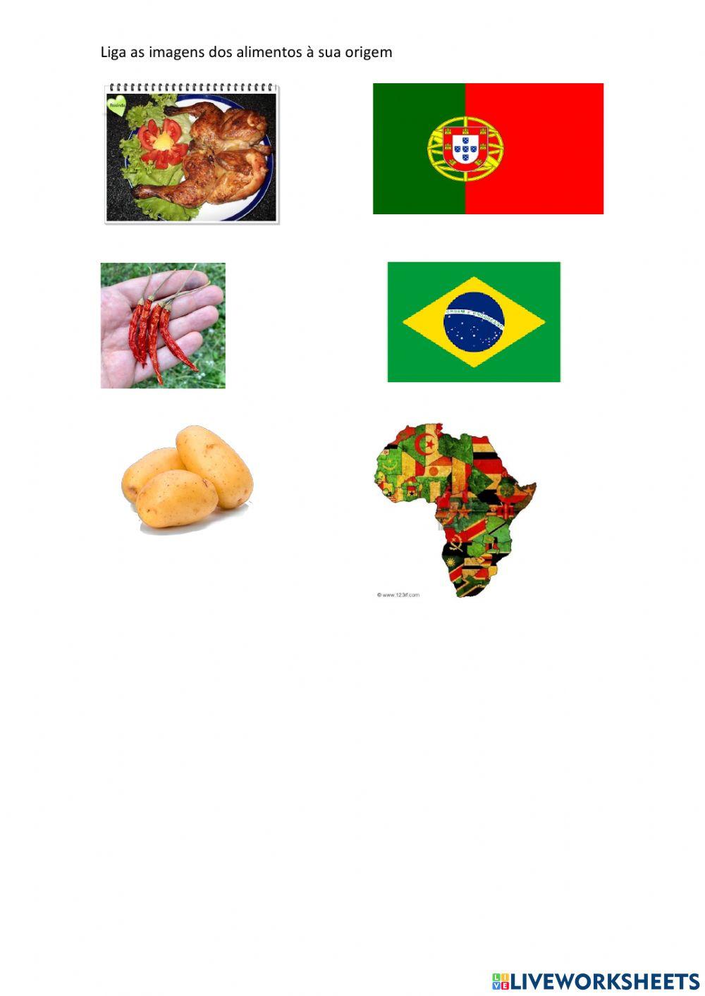 Alimentos e a sua origem