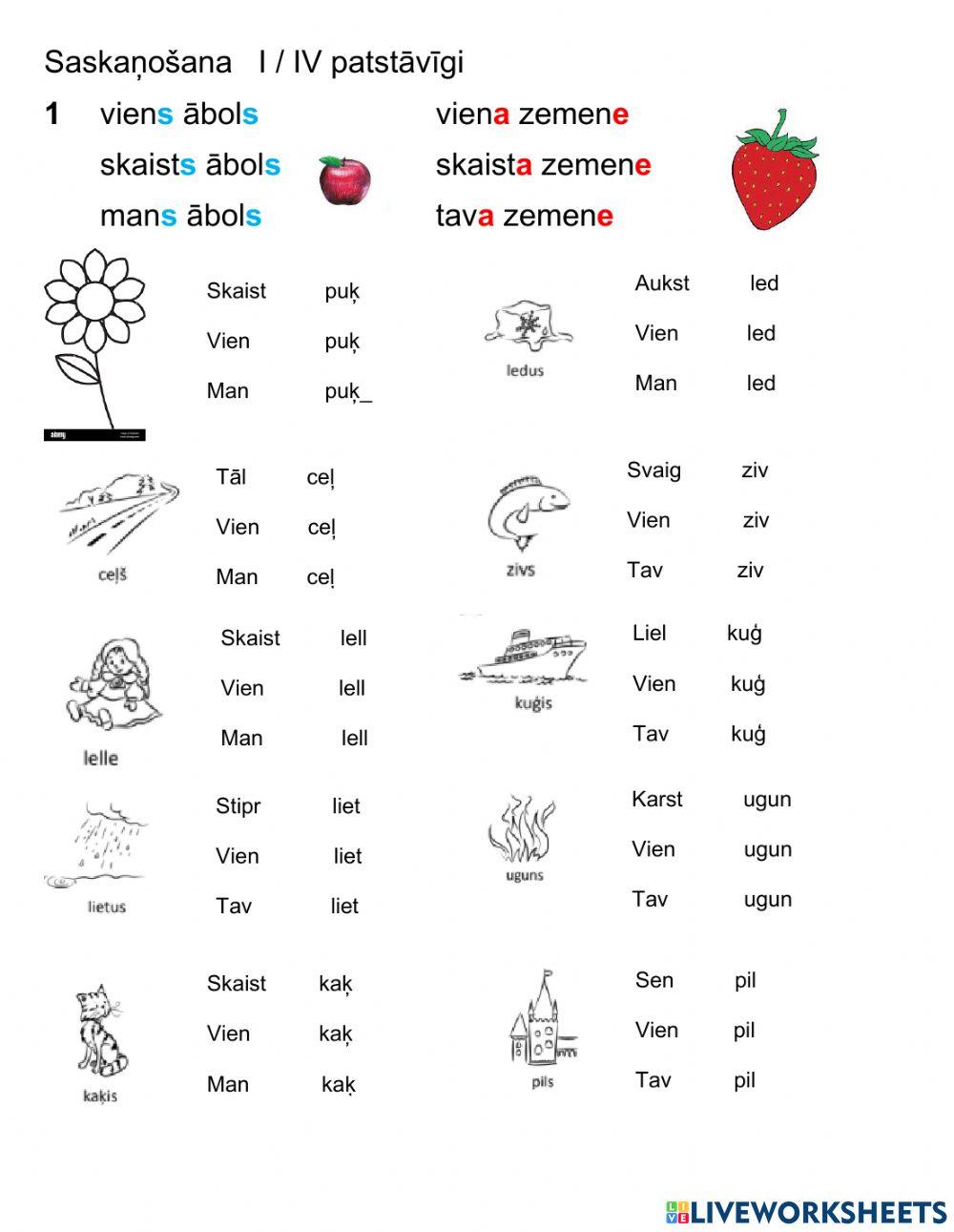 NOMINATĪVS-darb.v. BŪT