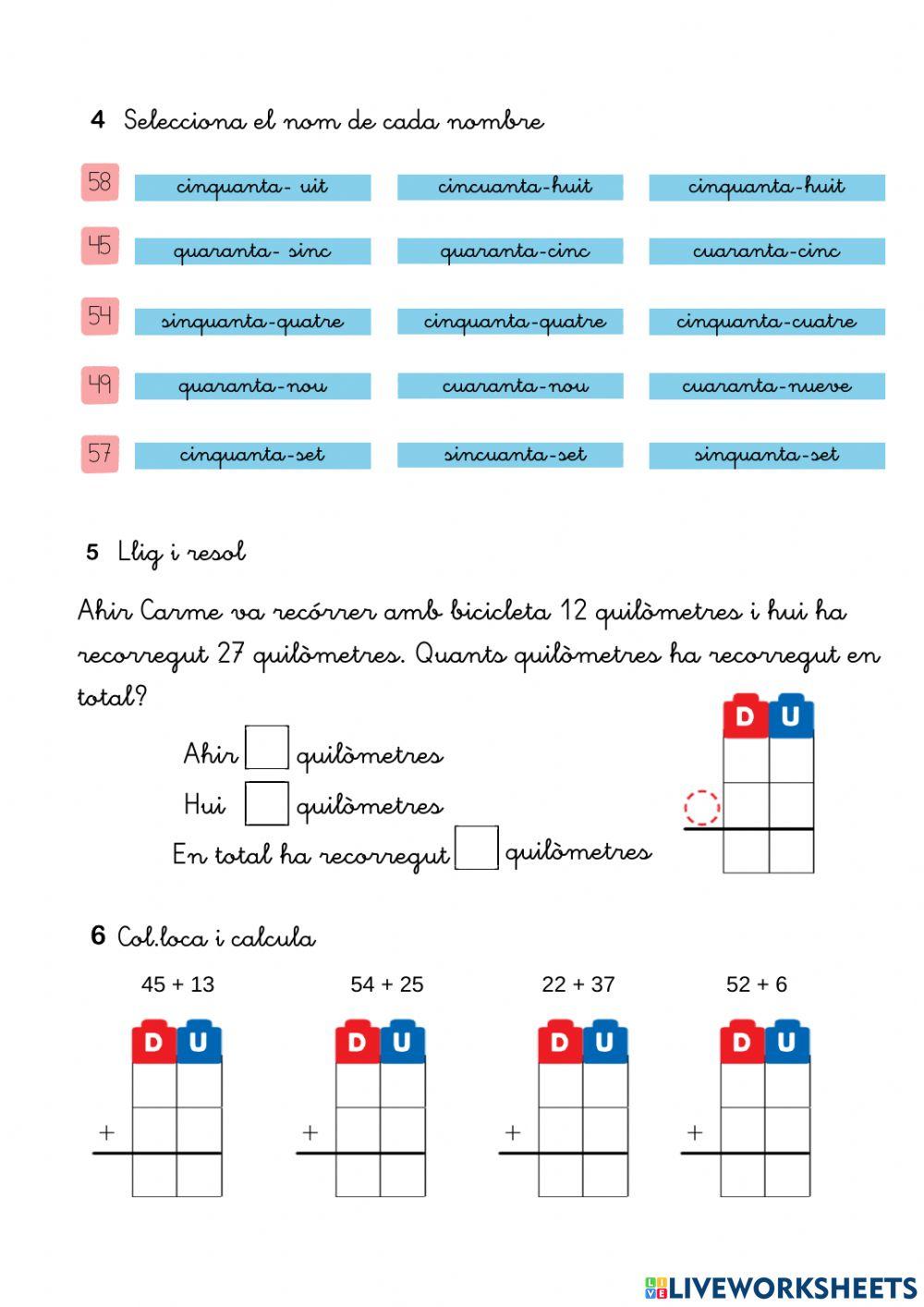 repàs t.5 mate 1r primària