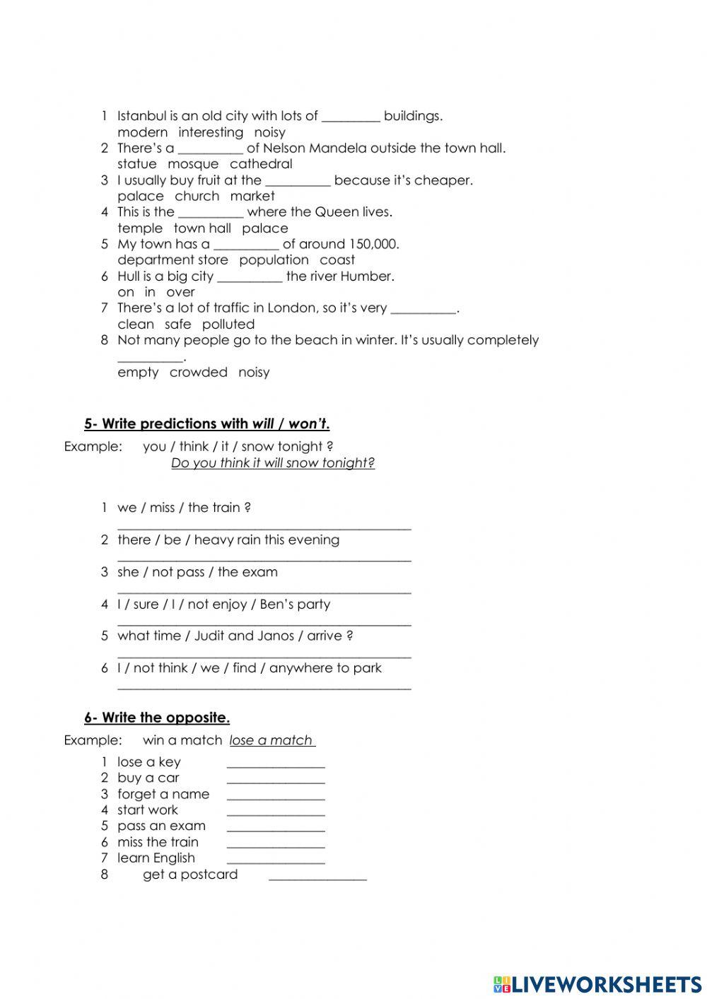 CBRE- Pre-Intermediate Level- Test 4