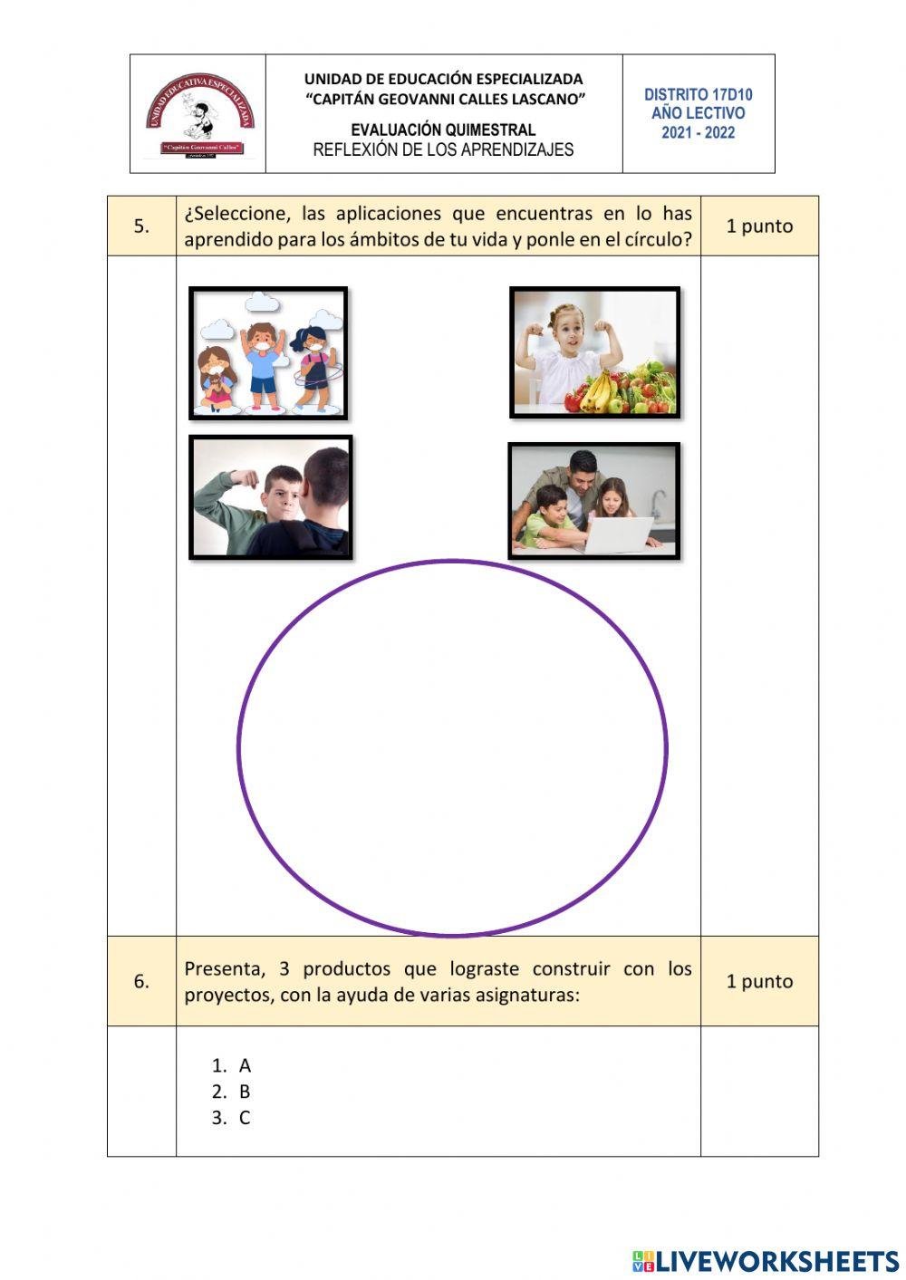 Ejercicio de reflexión 1