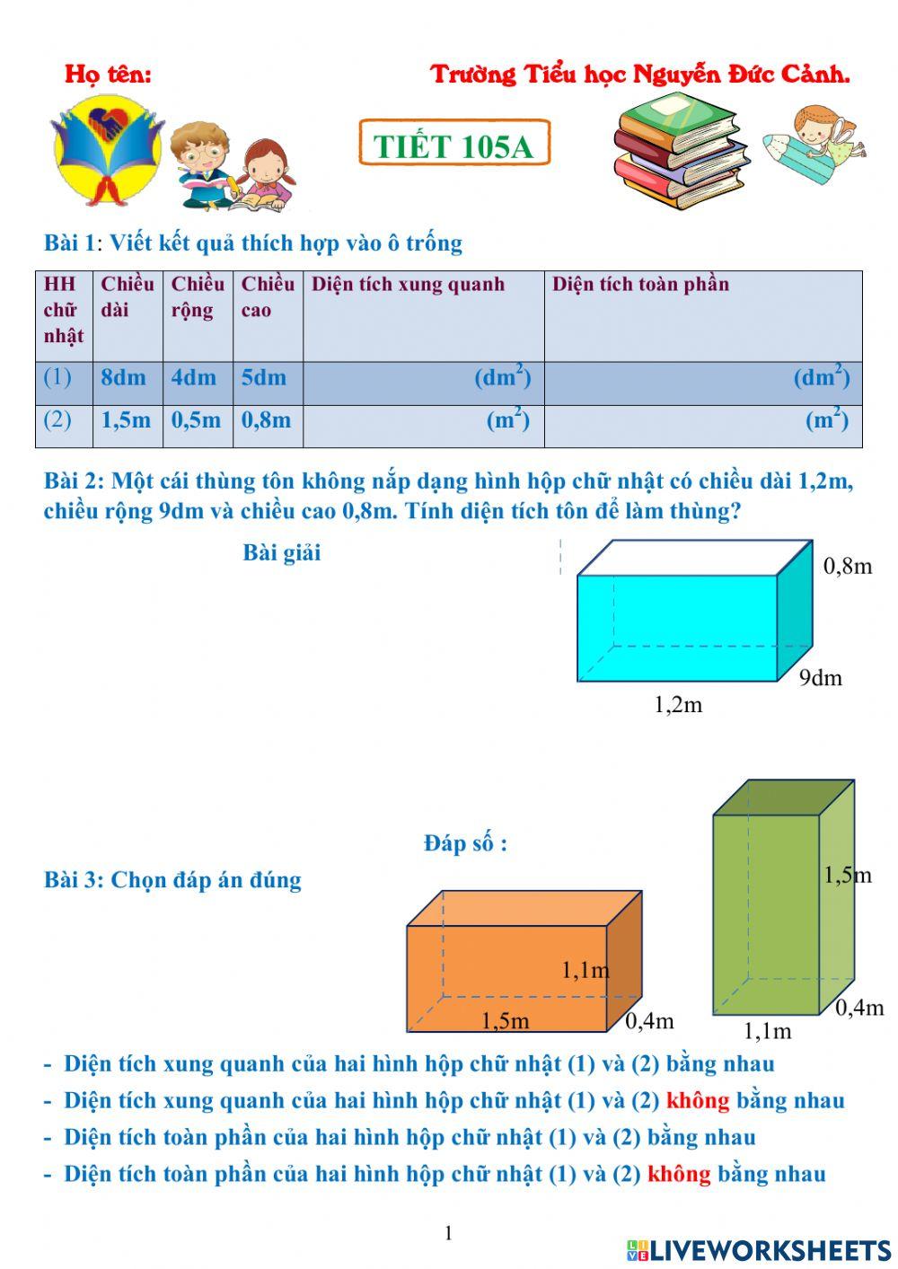 Bài kiểm tra tuần 21G