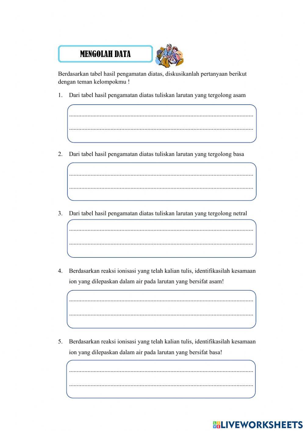 E-lkpd teori asam basa arrhenius