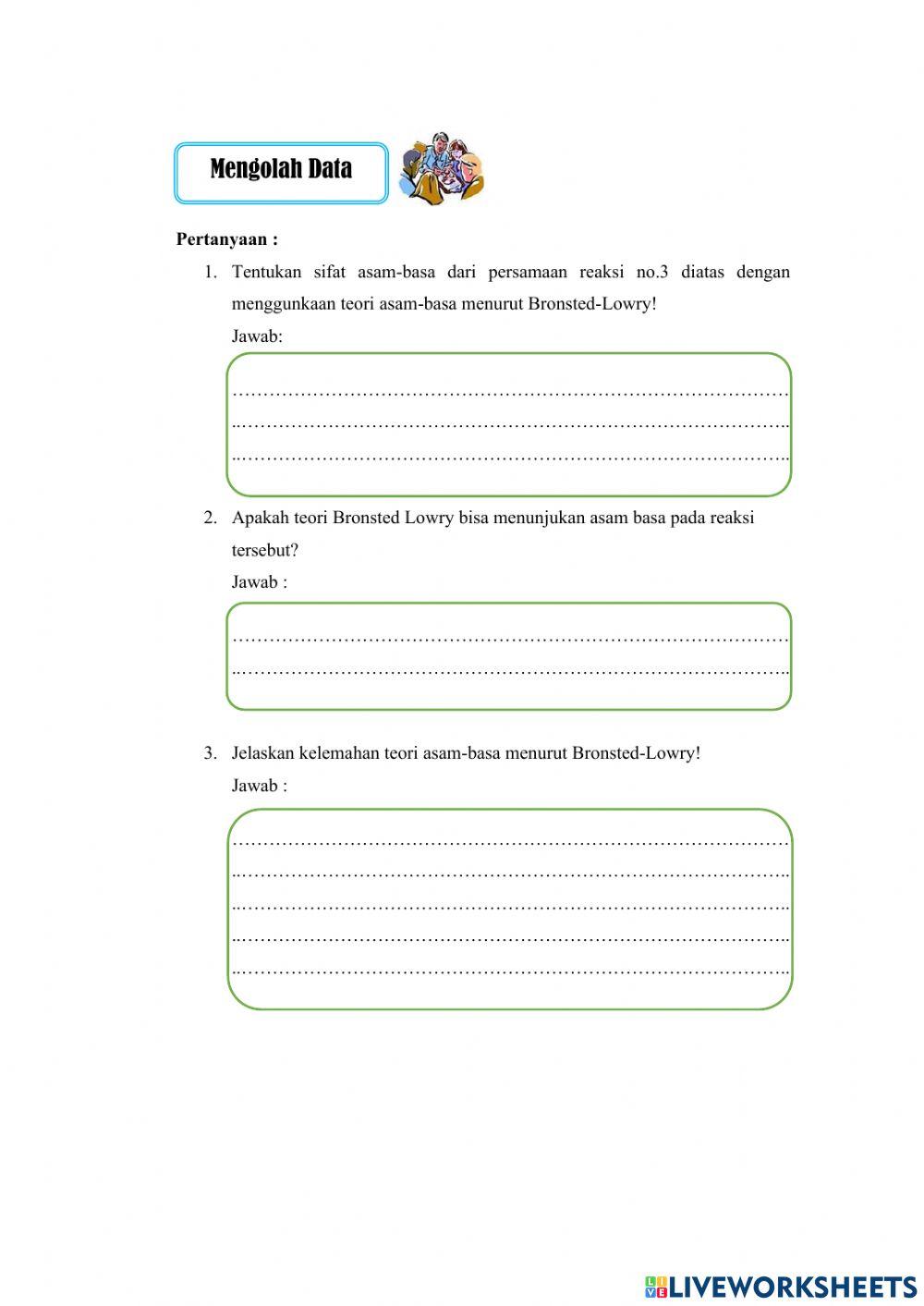 E-lkpd teori asam basa lewis