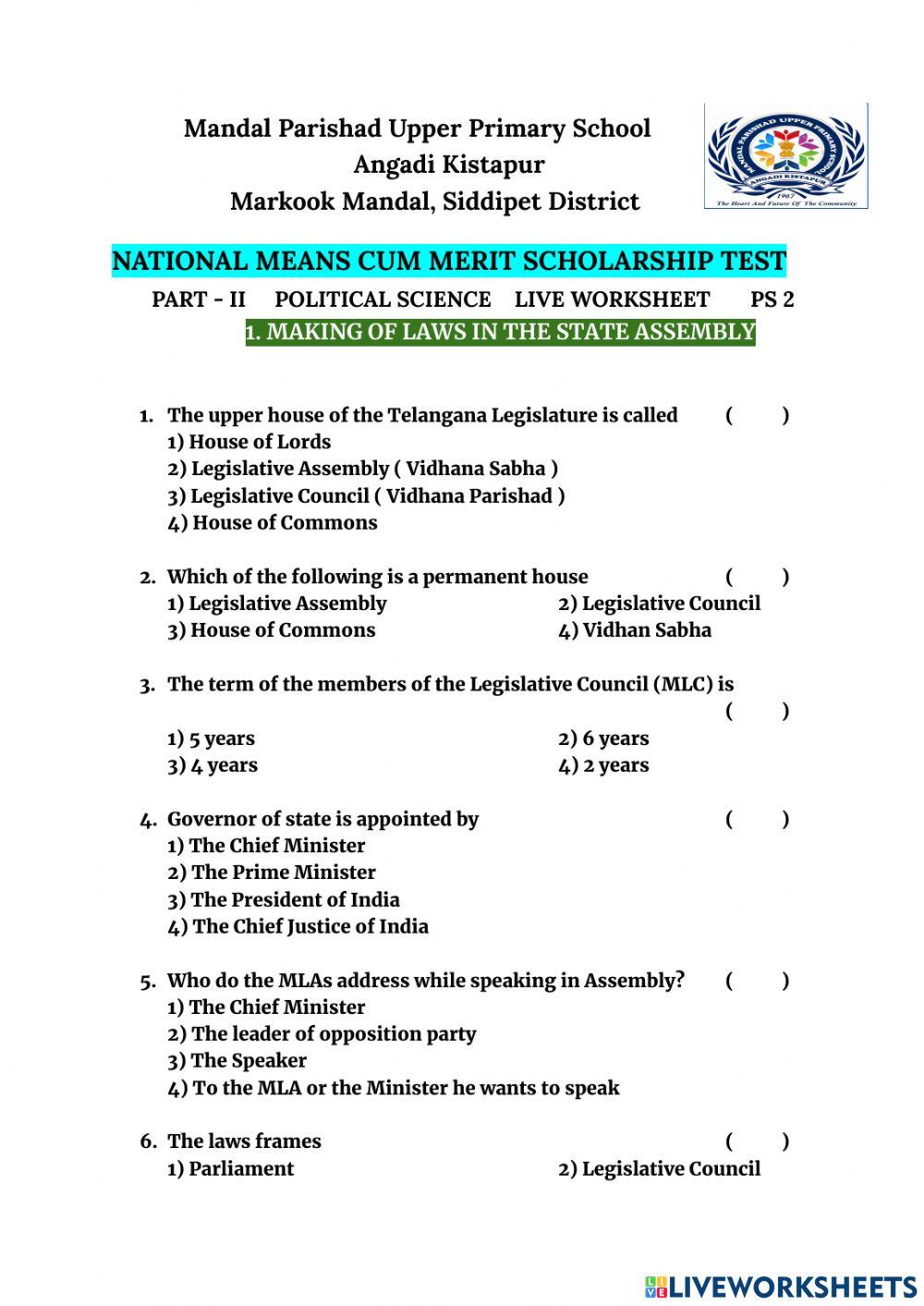 General Knowledge questions