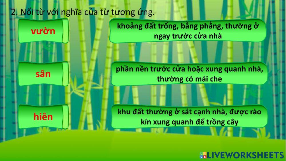 BTTV2 - Tuần 19 - MRVT Nơi thân quen