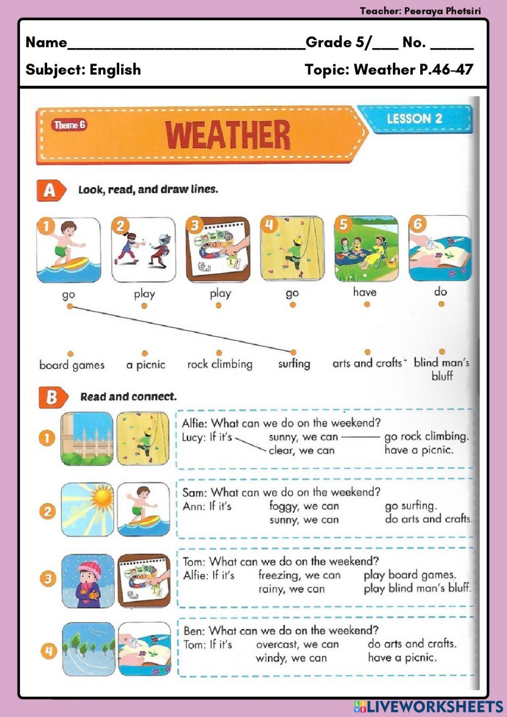 Eng5 - Weather P.46-47