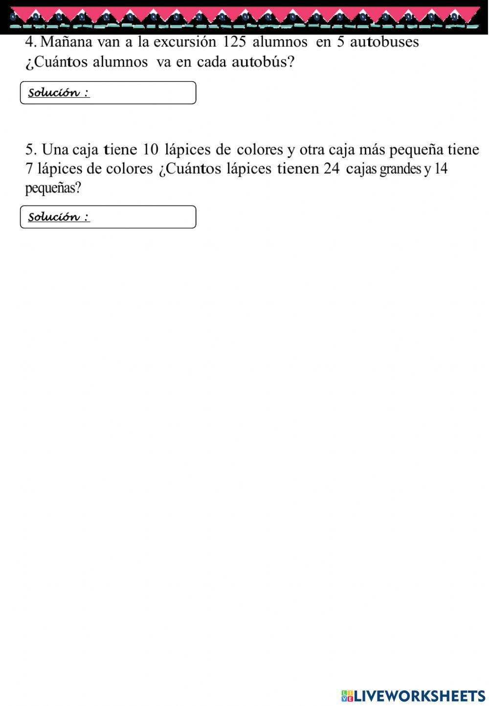 Problemas matemáticos