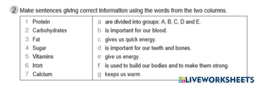 SN check understanding worksheet | Live Worksheets