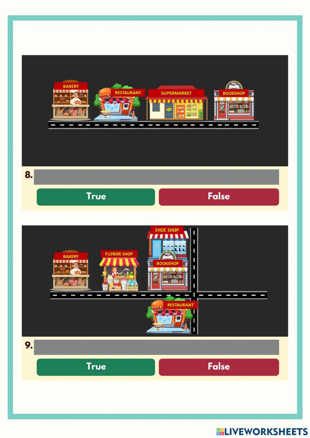 Prepositions of place