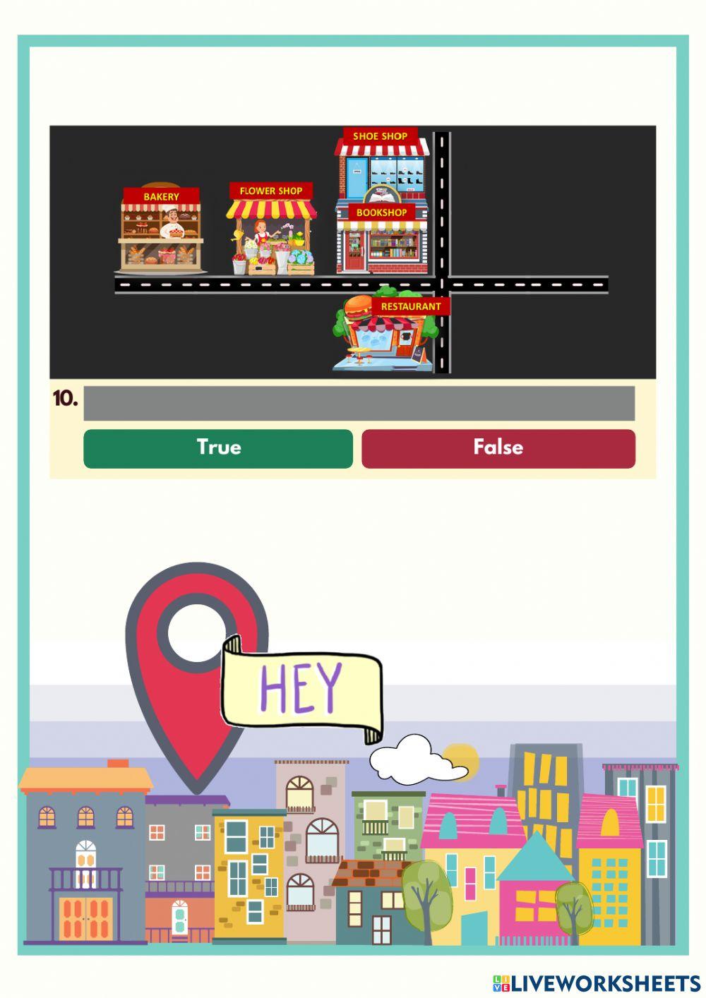 Prepositions of place