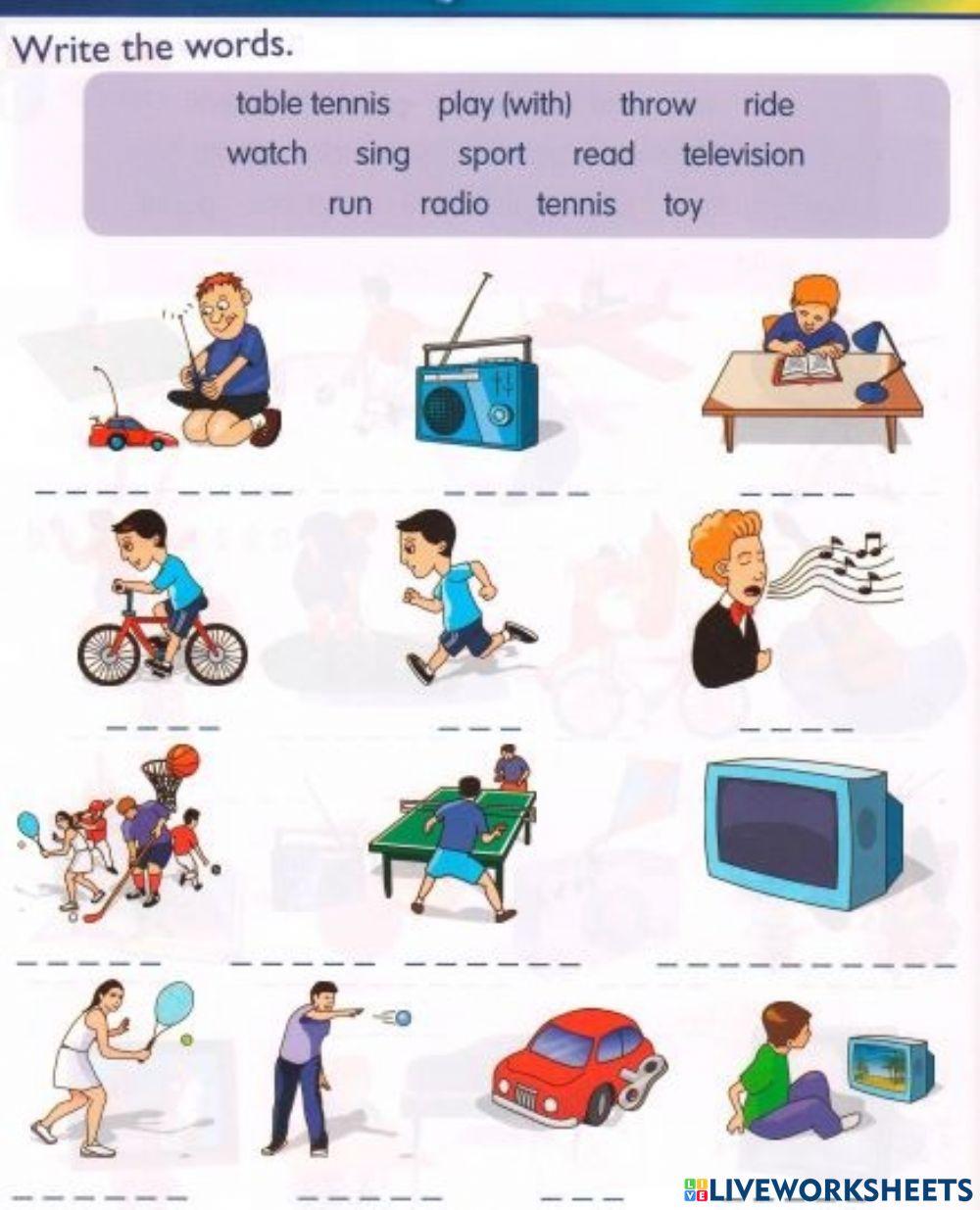 Idictionary 1 sports and leisure ws3