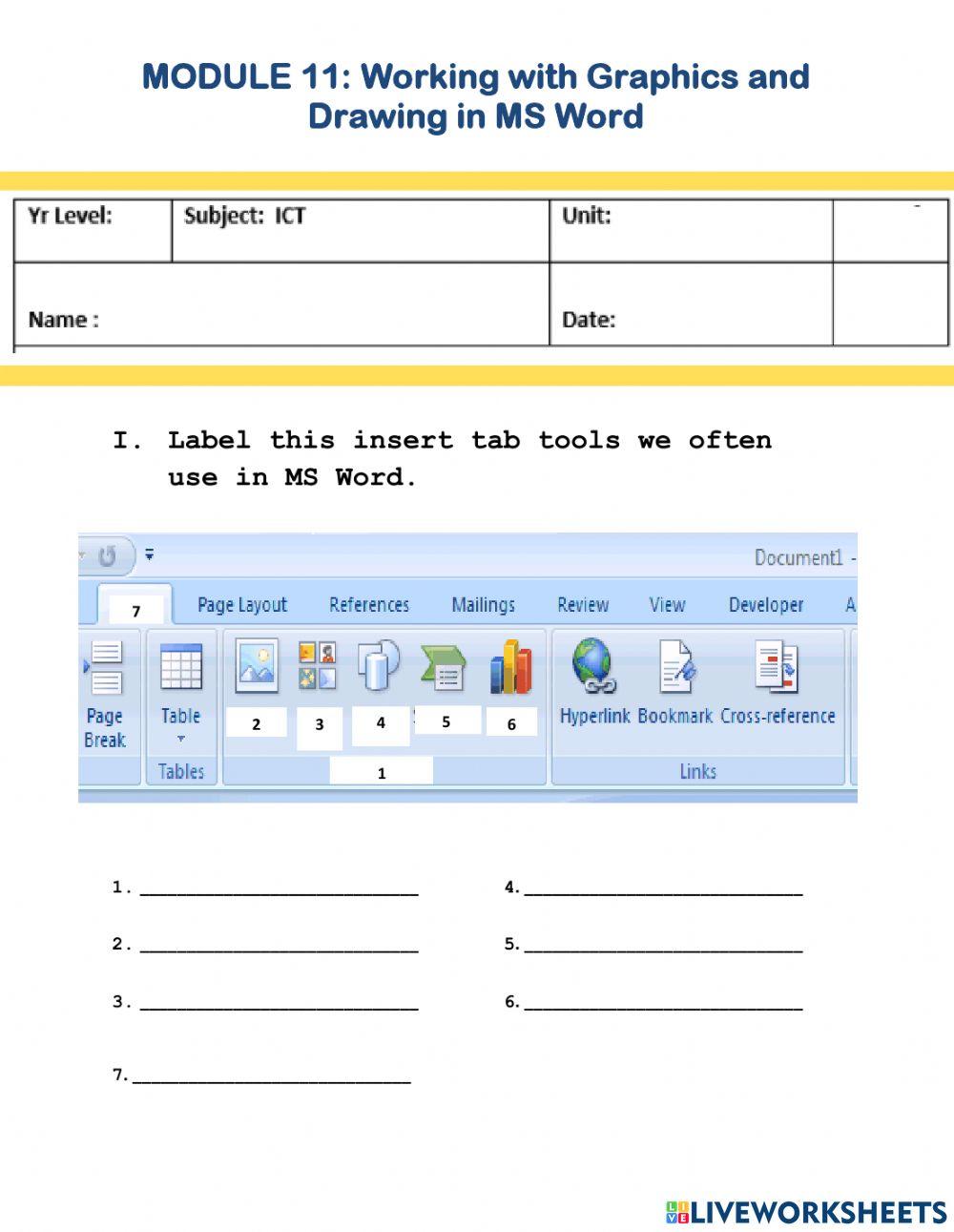 Working with Gr… | Free Interactive Worksheets | 1818753