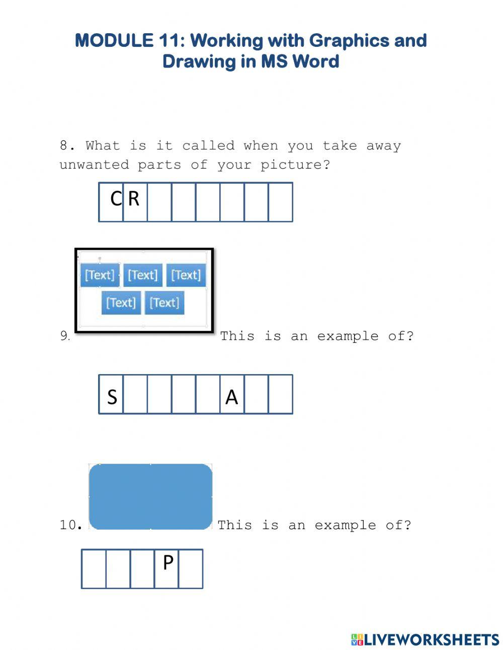 Working with Graphics