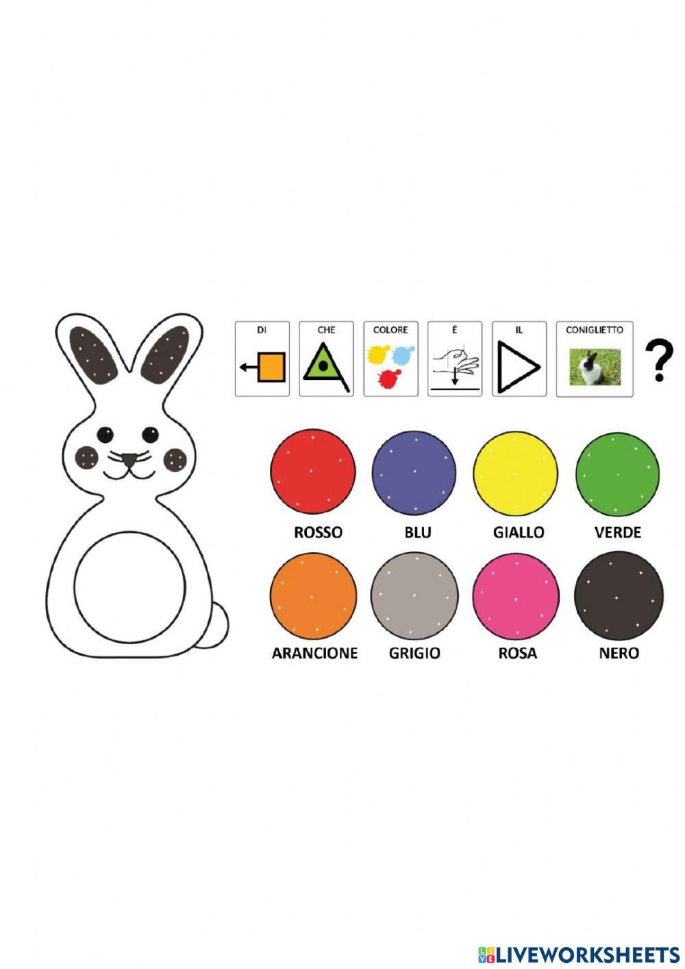 I colori dei coniglietti
