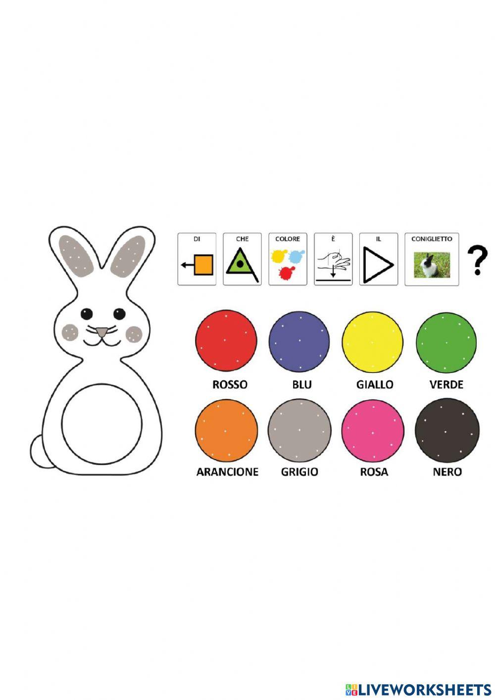 I colori dei coniglietti