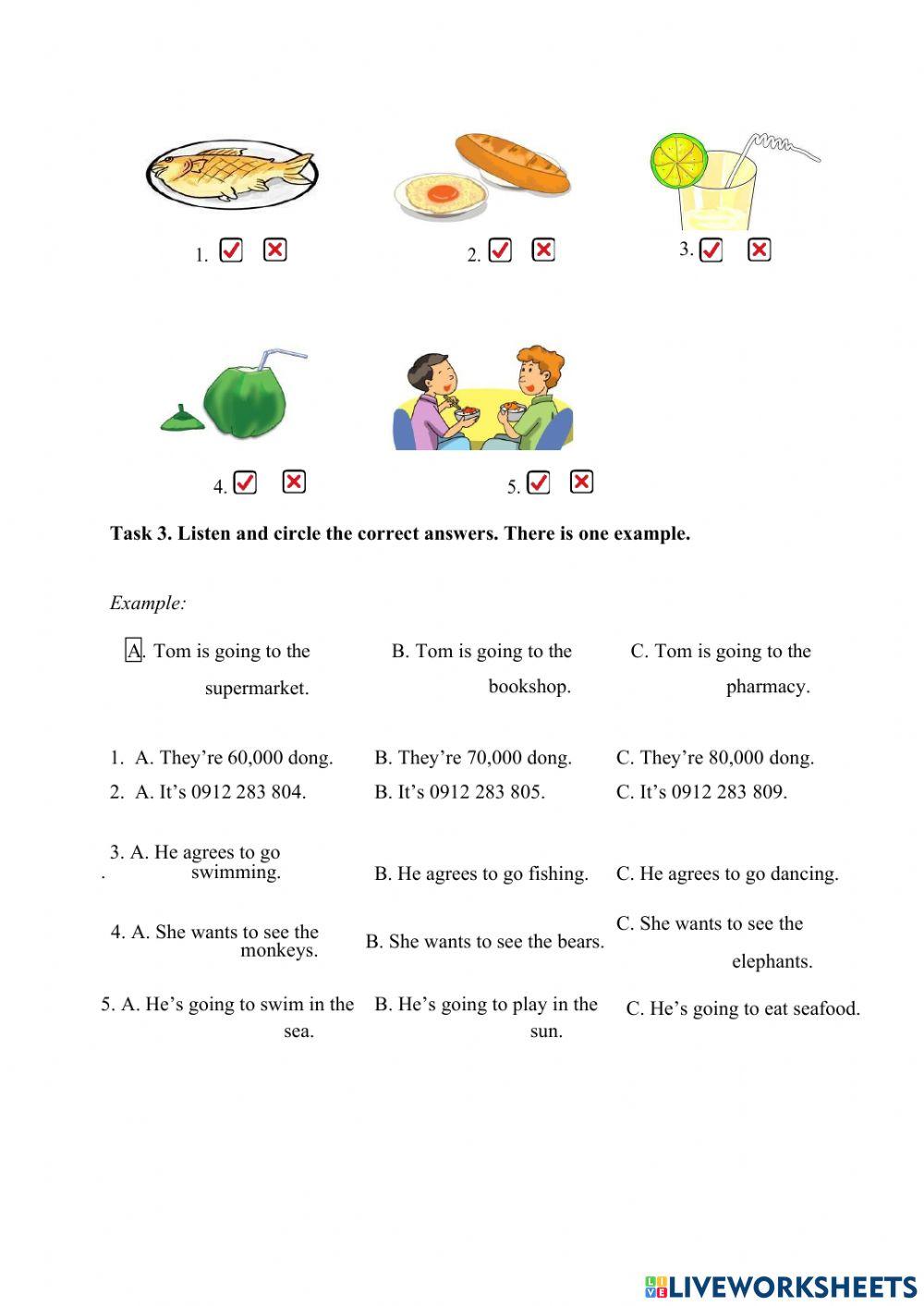 TEST LISTENING G4 - U17,18,19 (Ms. Phuong Anh)