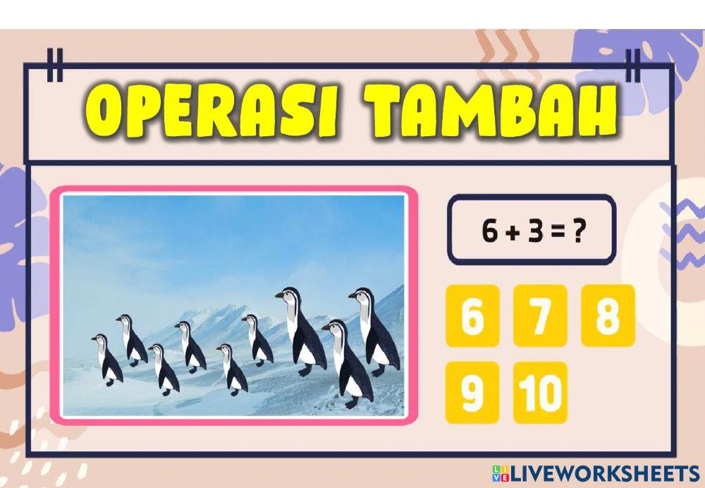 Operasi tambah