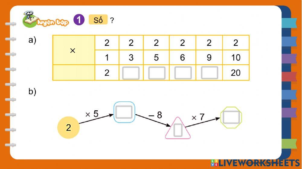 Luyện tập trang 10,11