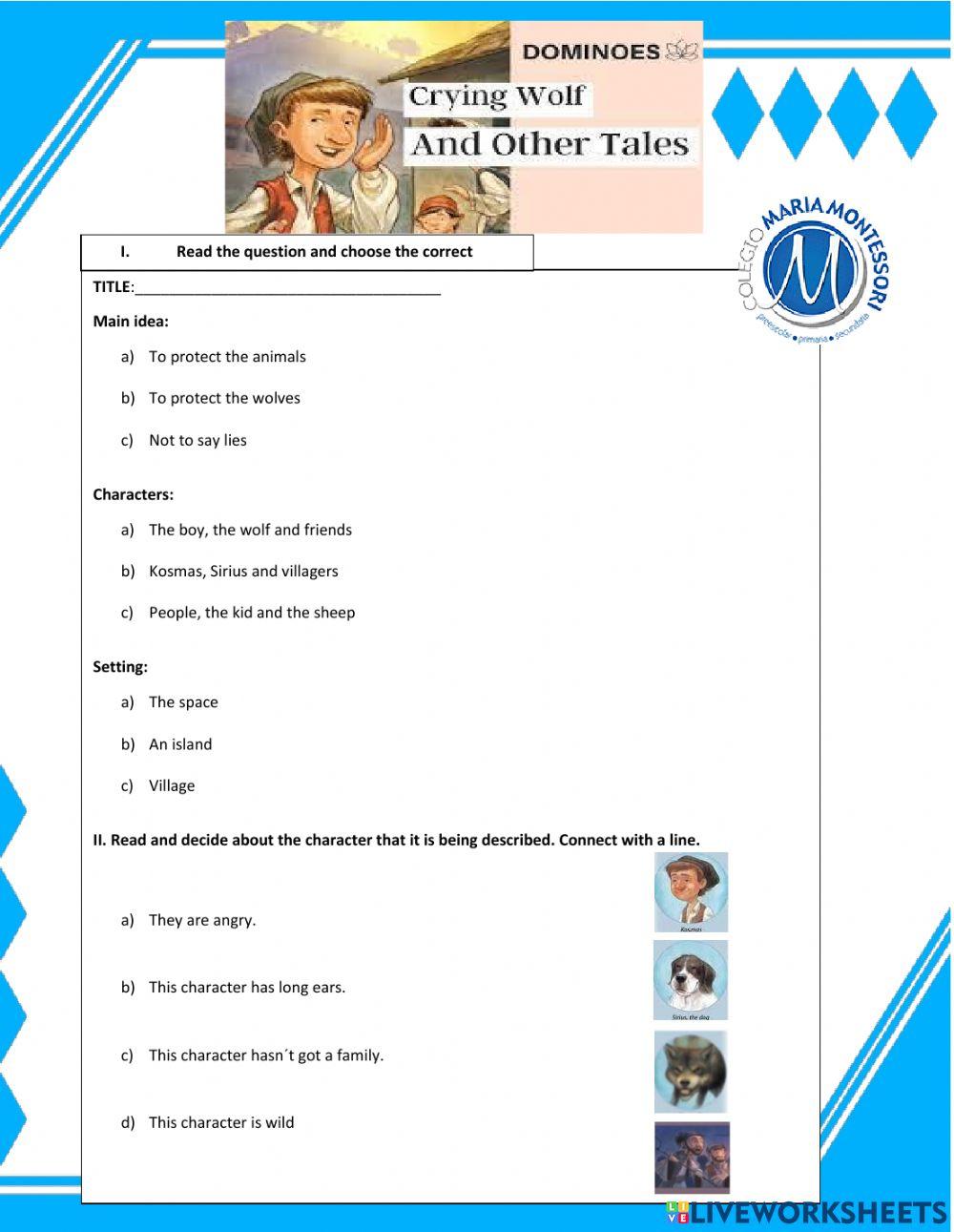 Crying wolf and other tales