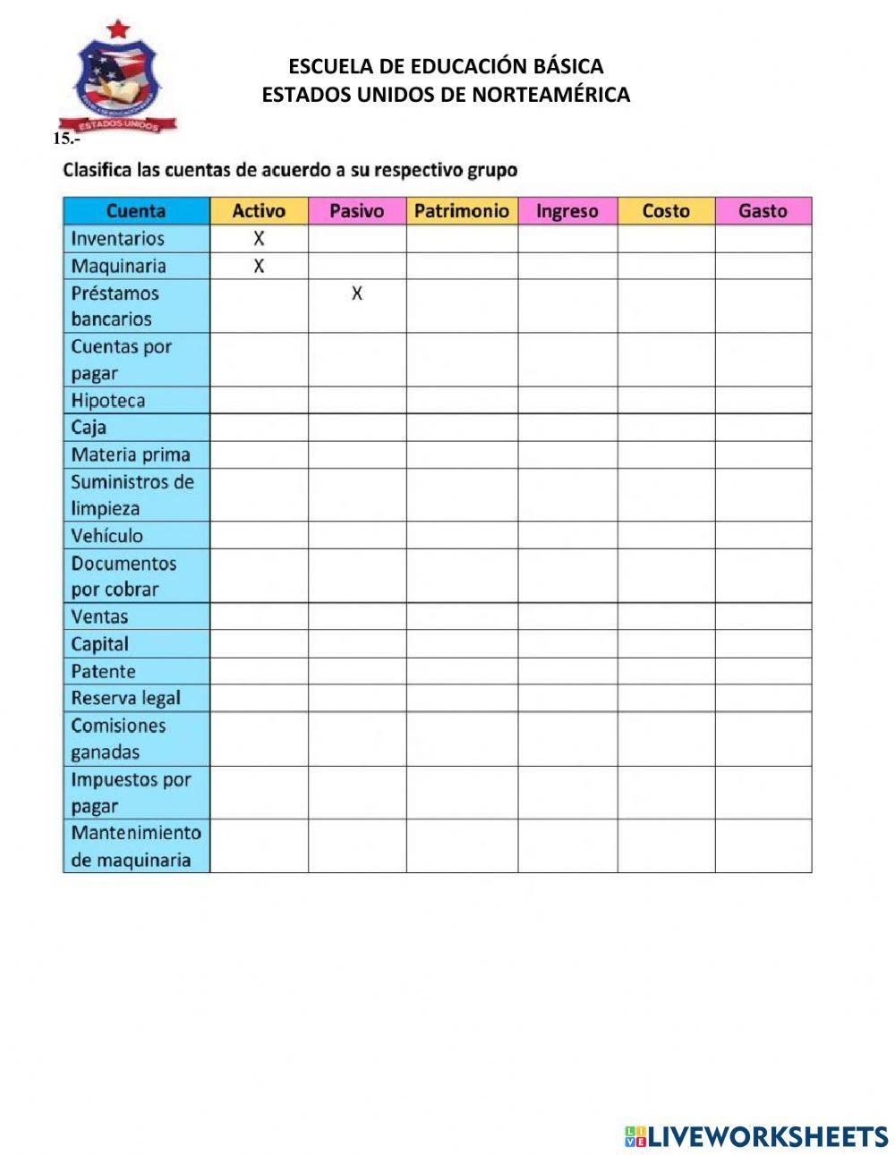 Evaluación quimestral