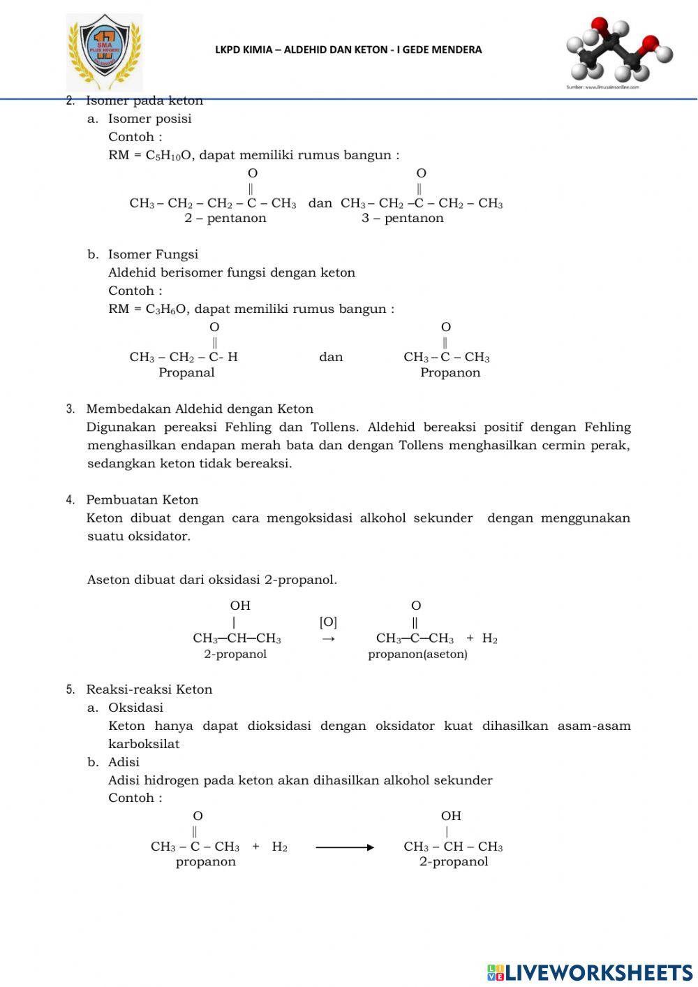 Aldehid dan Keton