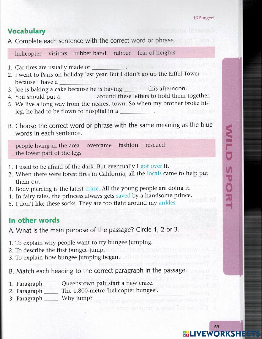 ภาษาอังกฤษเพิ่มเติม 2 ม.4 16-Bungee