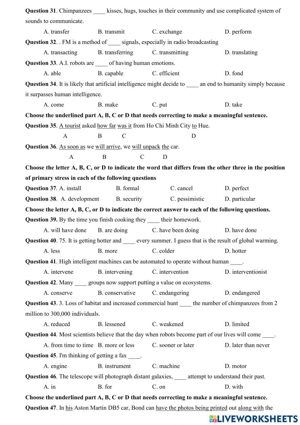 Revision 2nd mid term