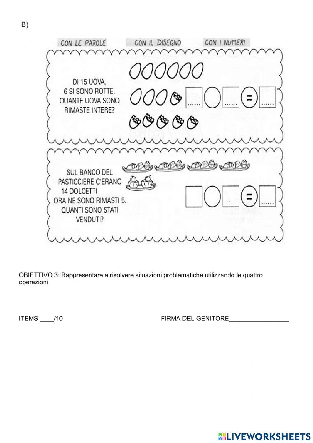 Problemi semplificati