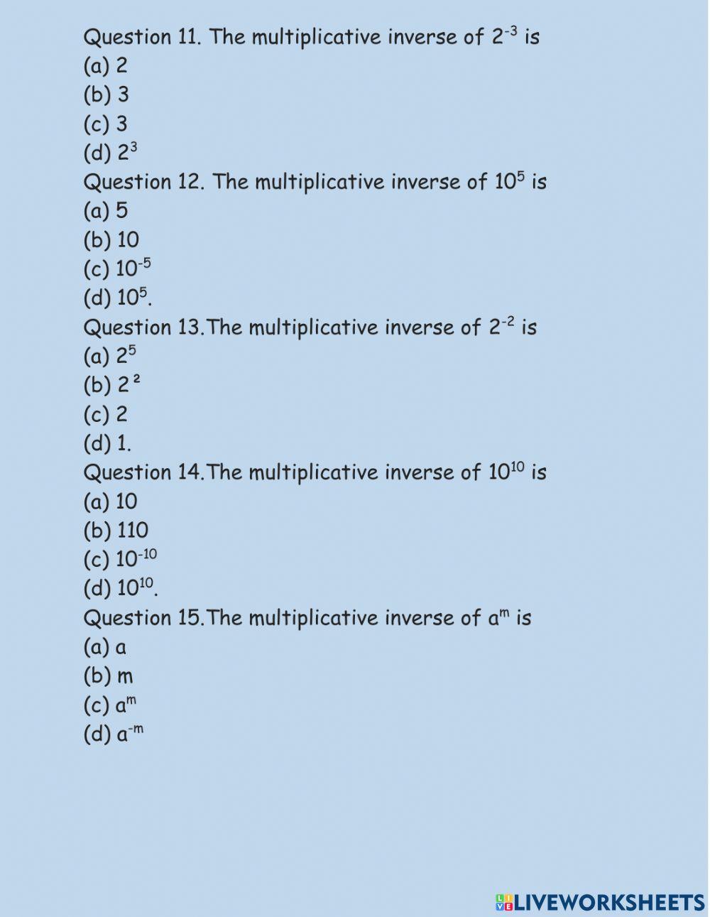 Exponent