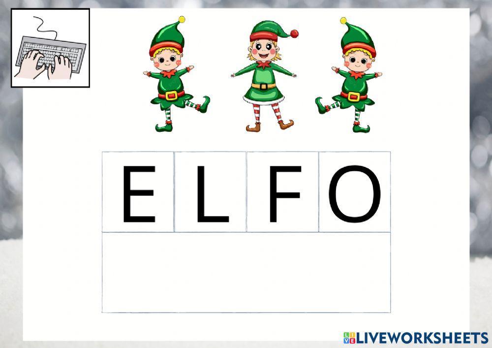 Copiar palabras navidad