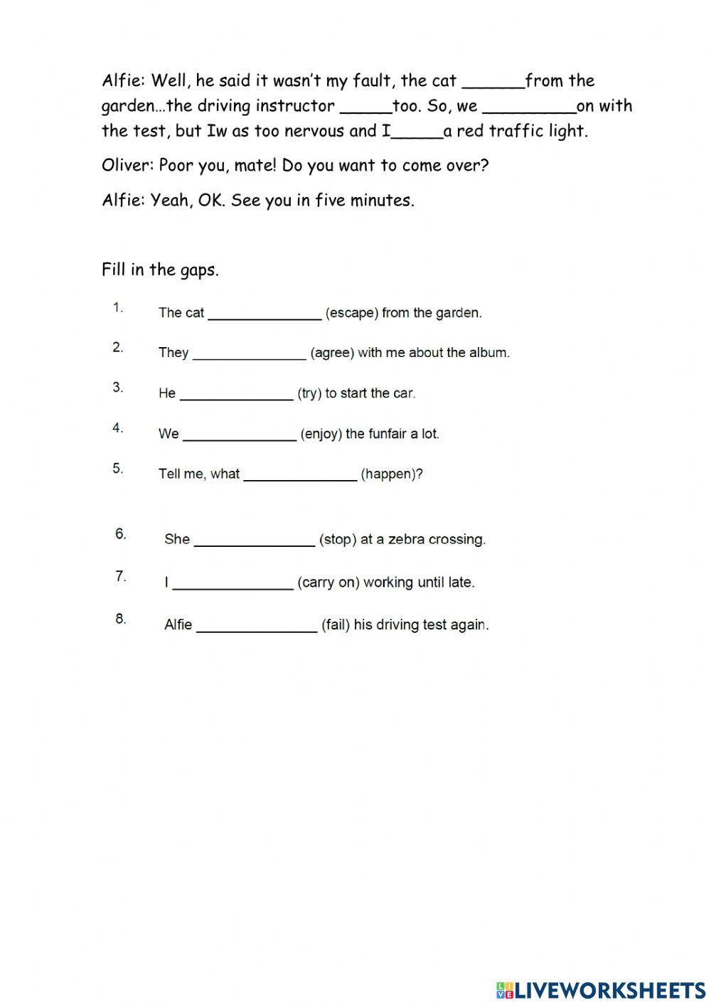 Past SImple - Regular verbs