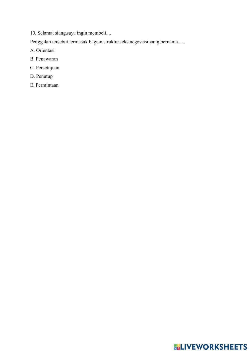 Latihan Modul 4 Unit 1