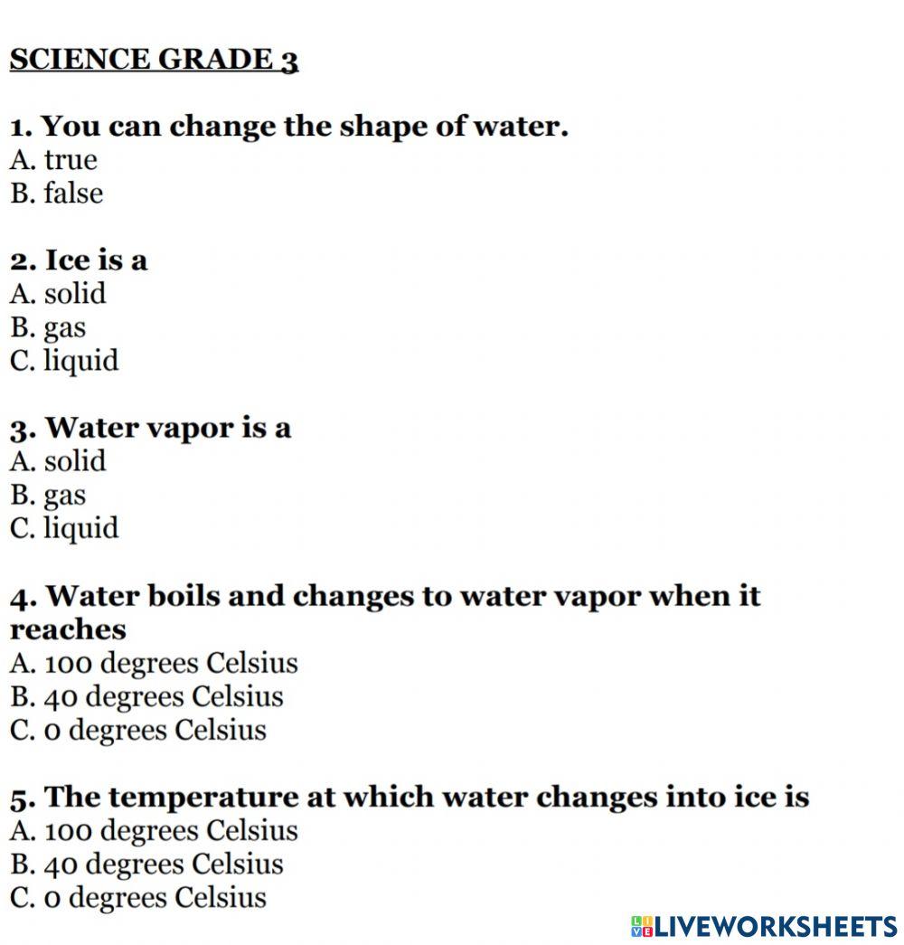 Science 3 week 21