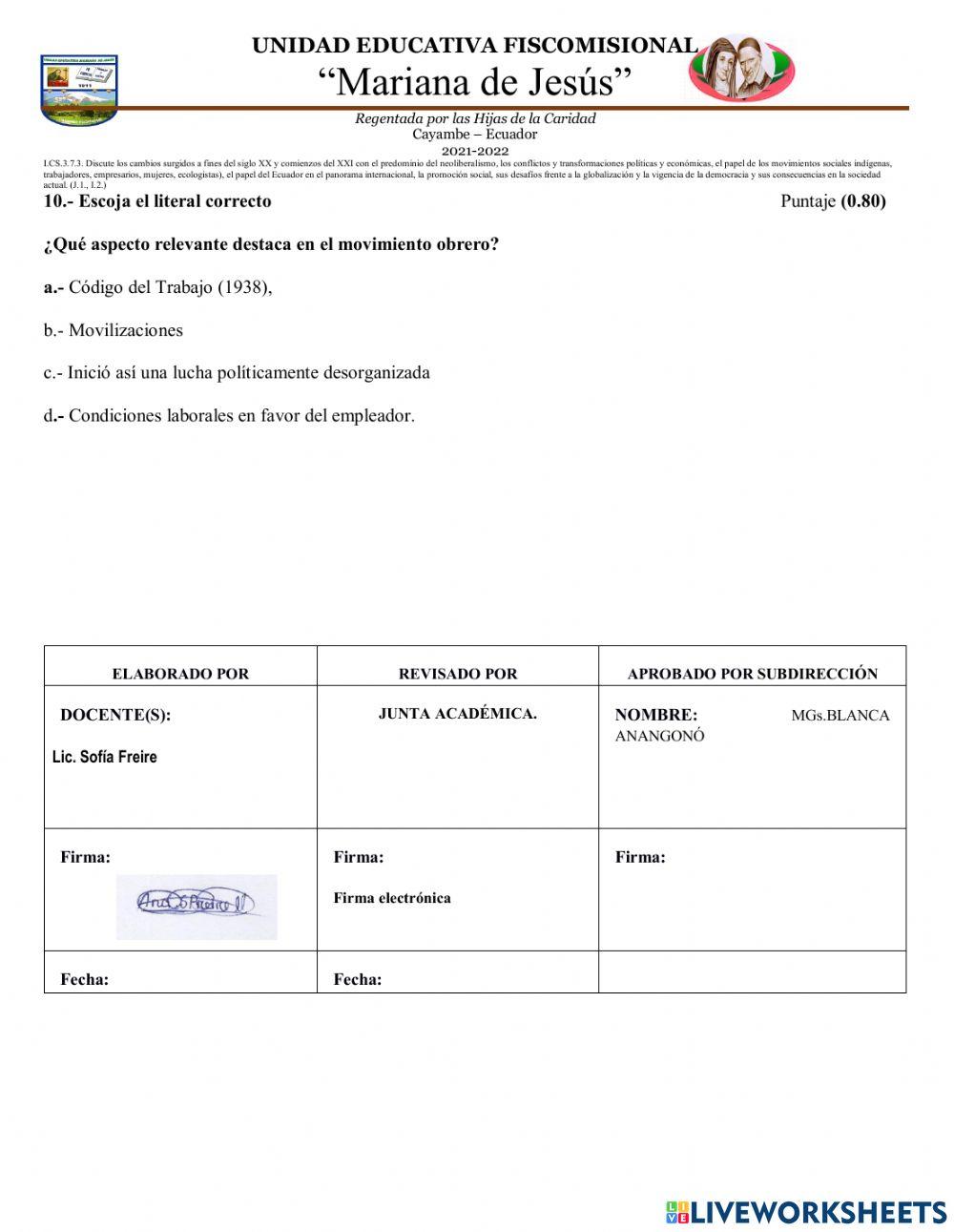 7 beess-evaluación primer quimestre