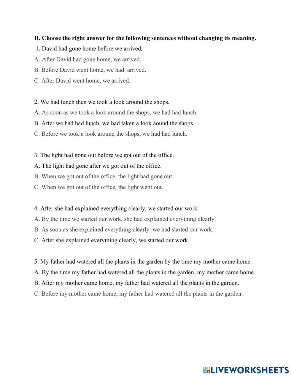 Unit 9: Natural Disasters