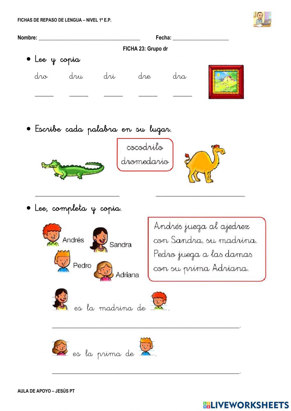Ficha Lengua 23-1EP-Grupo dr