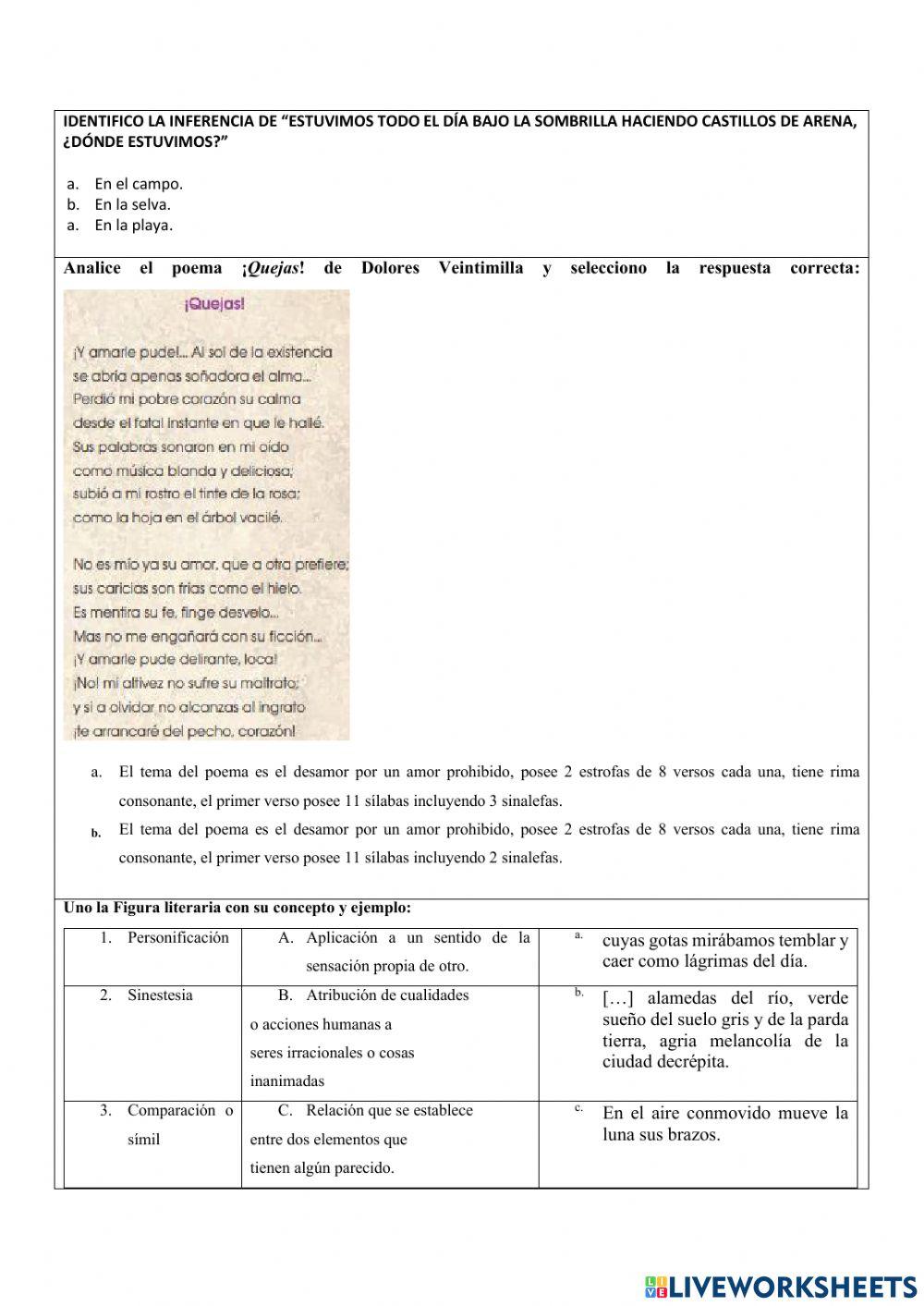 SUPLETORIO TERCERO DE BACHILLERATO